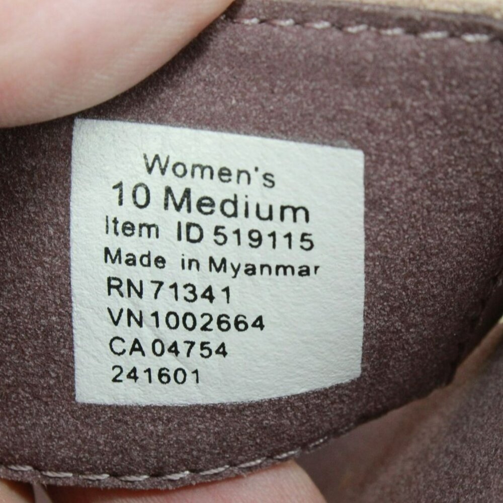 LL Bean Go-Anywhere Purple Leather Slip-On Comfort Strap Sandals Size 10 M - Picture 8 of 9